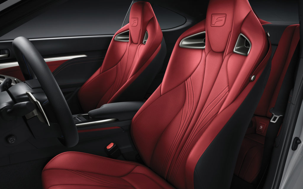 lexus2018rcfredleatherinteriorsidex Northwest Lexus