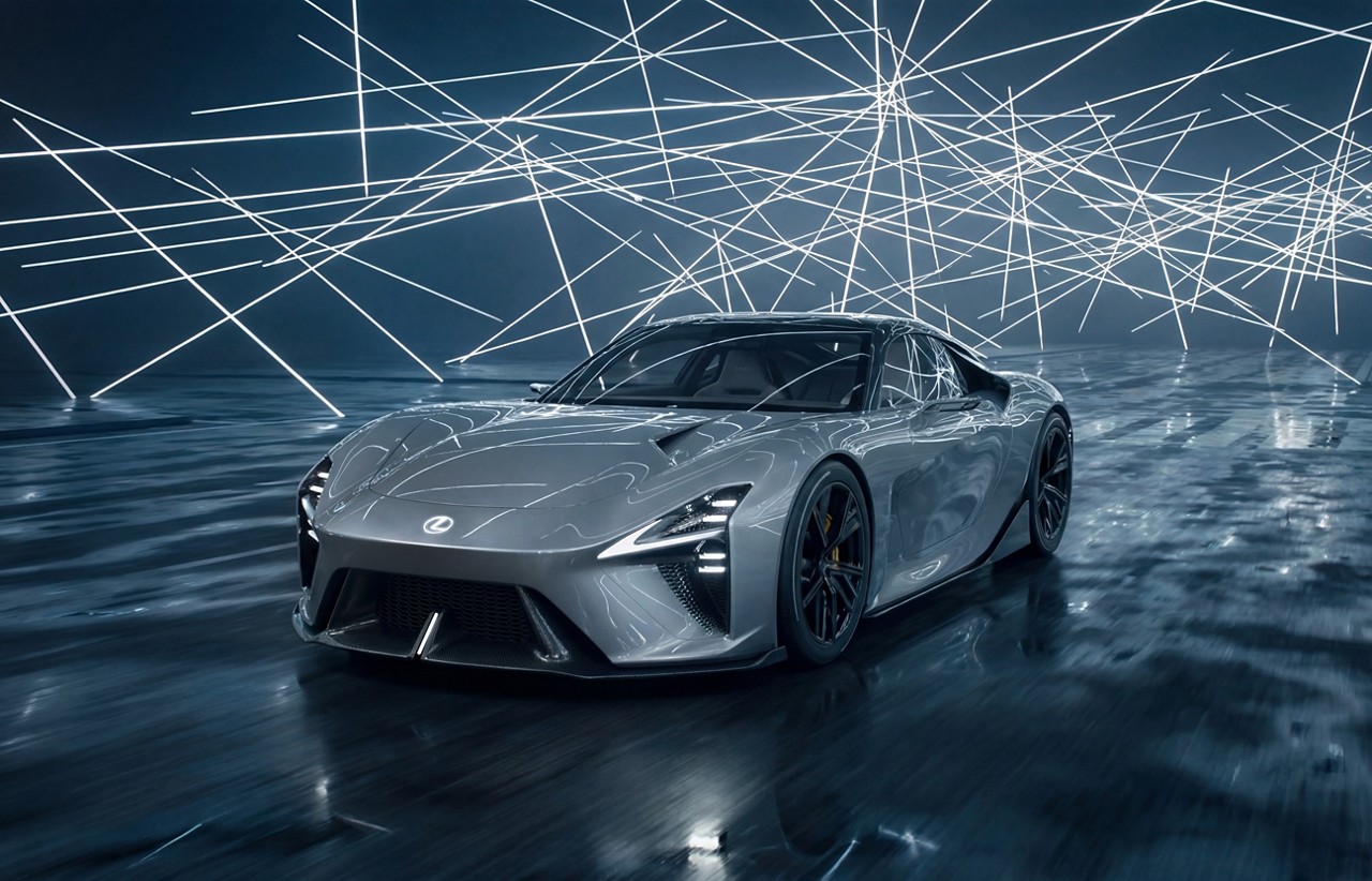 A New Chapter for an Icon: Lexus LFA Returns as an All Electric Sports Car